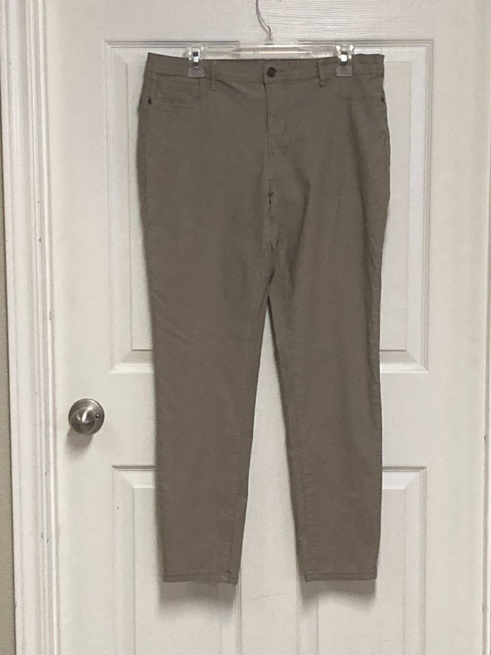 Silver Crush brand jeans tan sze not indicated estimated XL Women's